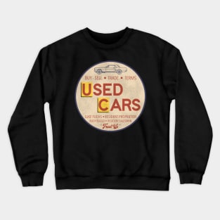 Used Cars Crewneck Sweatshirt